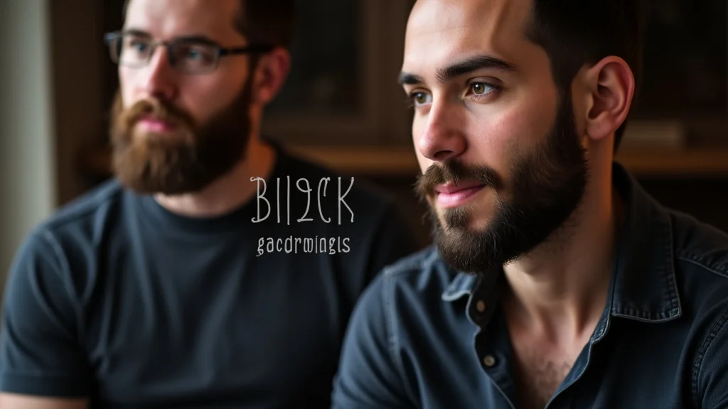 The image shows various essential beard grooming kits for men, including combs and oils.