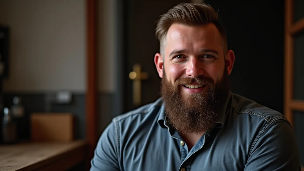 This image shows a well-organized selection of beard grooming kit essentials for choosing the best.